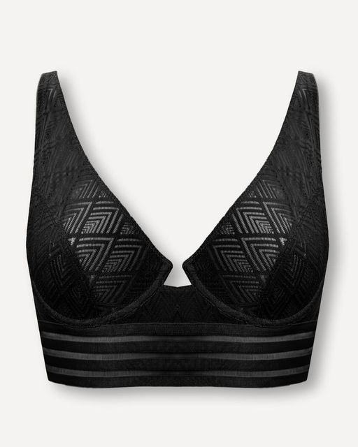 Ажурный желтый бюстгальтер - Deseo фото 7