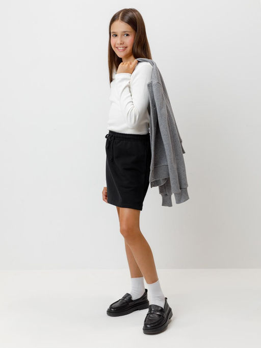 КР 7152/черный 1413 к623 юбка для дев