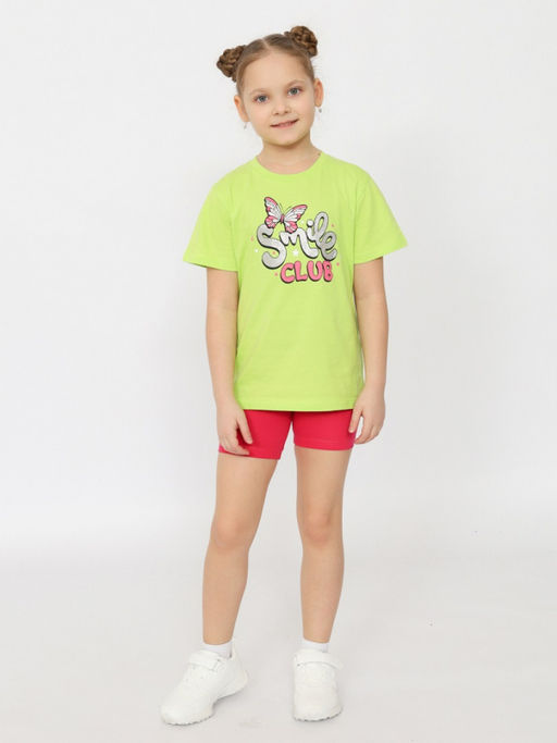 CRB wear/ HSXG 70497-46 Шорты для девочки,циклама/Ex.Cherubino  фото 2