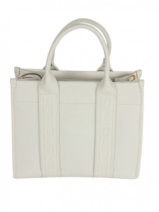 Сумка женская искусственная кожа DJ-CM 7172-COCONUT CREAM, 2отд, плечевой ремень, кремовый SALE 263821 - Adelia фото 6