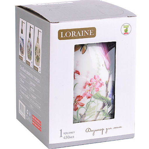 27749 Дозатор для мыла 450 мл Цветы LR (х36) - Mayer&boch фото 3