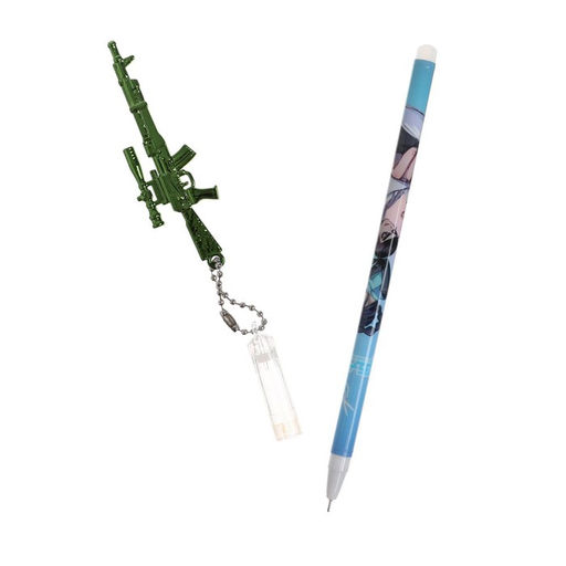 Цена за 12 шт. Ручка - прикол гелевая Ружье, МИКС (штрихкод на штуке) - Calligrata фото 2