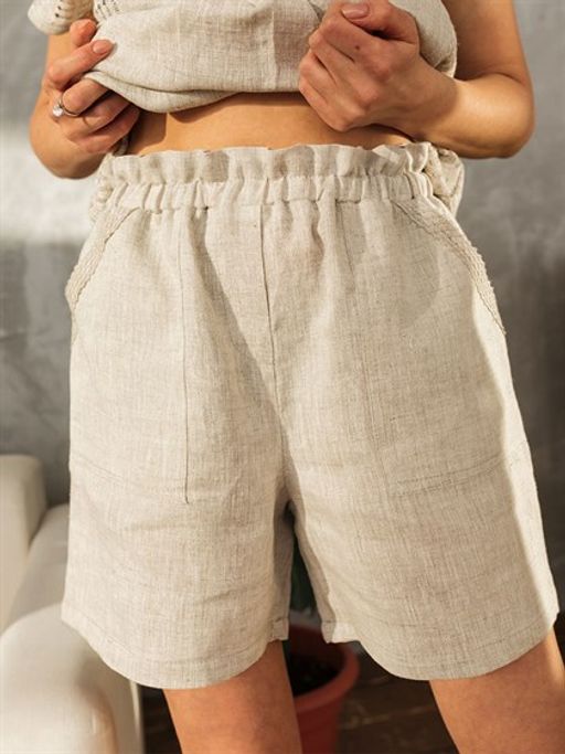 Шорты 100 % ЛЕН ВОЛТРИ