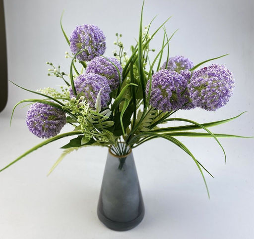 Декоративные растения, цвет сиреневый, 40 см, 8 голов - Aopen фото 2