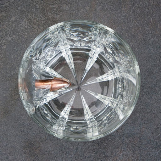 Набор Непробиваемый, 2 стакана 200 мл с пулей, камни для виски 4 шт. в мешочке, подставка - Дарим красиво фото 7