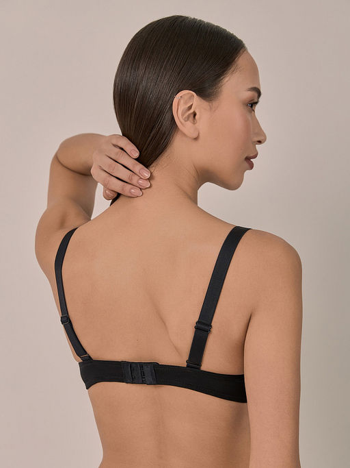 Бюстгальтер T-Shirt Demi жен. Palmira черный