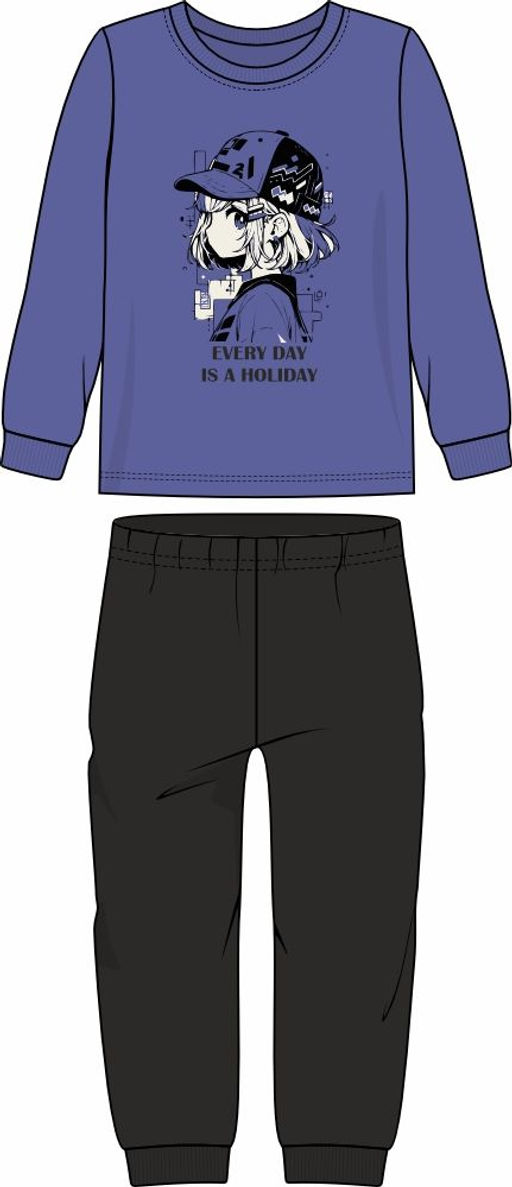 Пижама для девочки 91324 Lets go - Let's go фото 2