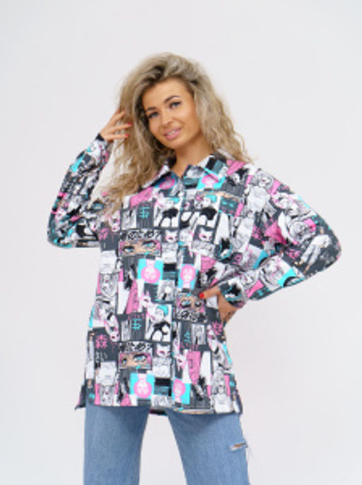 942 Туника-Рубашка "Аниме"