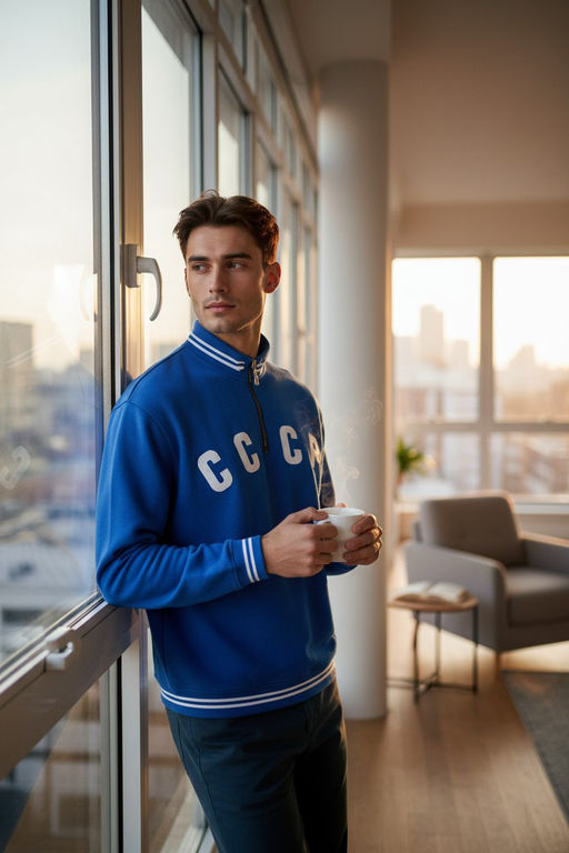 мужской Свитшот толстовка СССР футер 3хнитка петля, пенье - Knitka wear фото 8