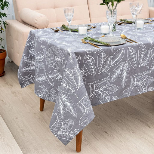 Скатерть «Этель» Ease, 149×250 см, 100% хлопок, репс 210 г/м²