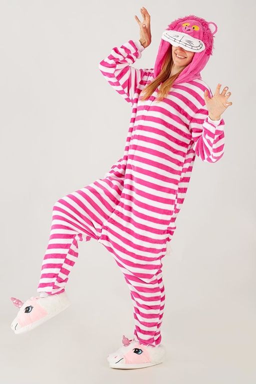 Пижама кигуруми Чеширский Кот