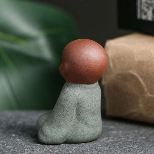 Цена за 2 шт. Фигурка керамика TAKE IT EASY «Маленький Будда», 5×4 см, МИКС