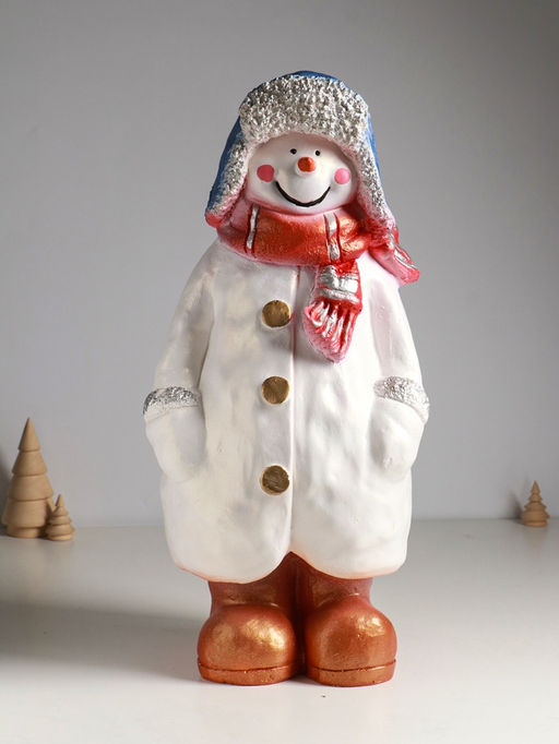 Копилка для денег Снеговик, гипс, 49?22?16 см