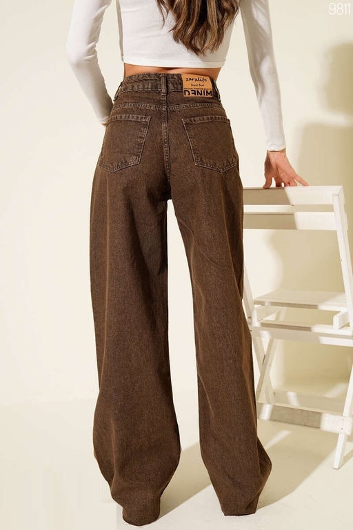 Джинсы багги