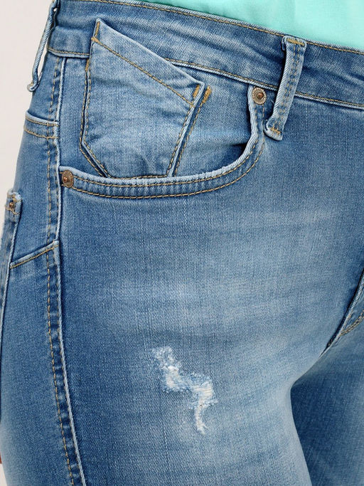 Женские джинсы _ 19756 - F5 фото 6