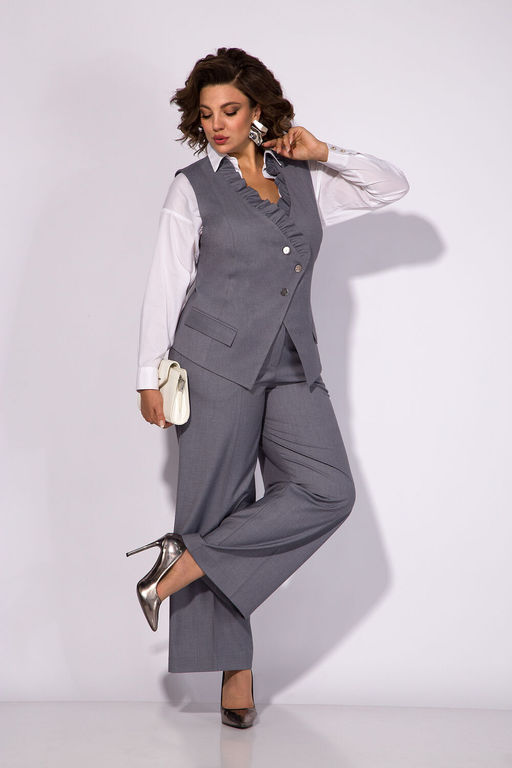 Костюм Liliana 1338 графит (стальной)