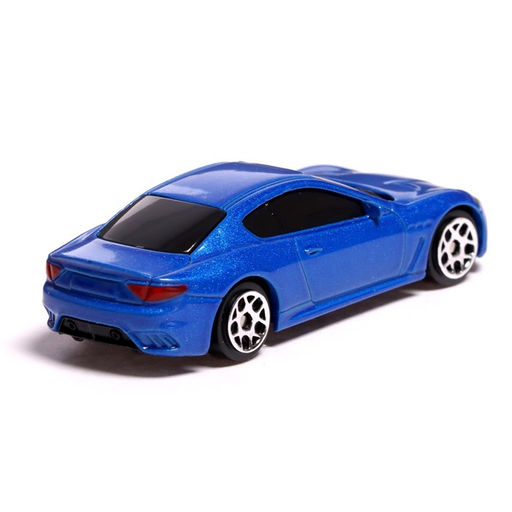 Машина металлическая MASERATI GRANTURISMO, 1:64, цвет синий - Автоград фото 3