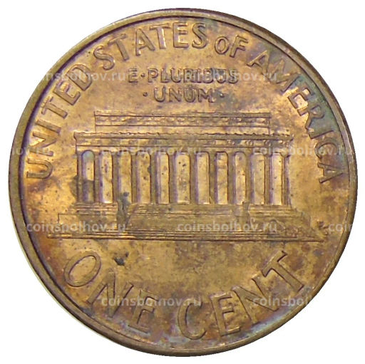 Монета 1 цент 1994 года США