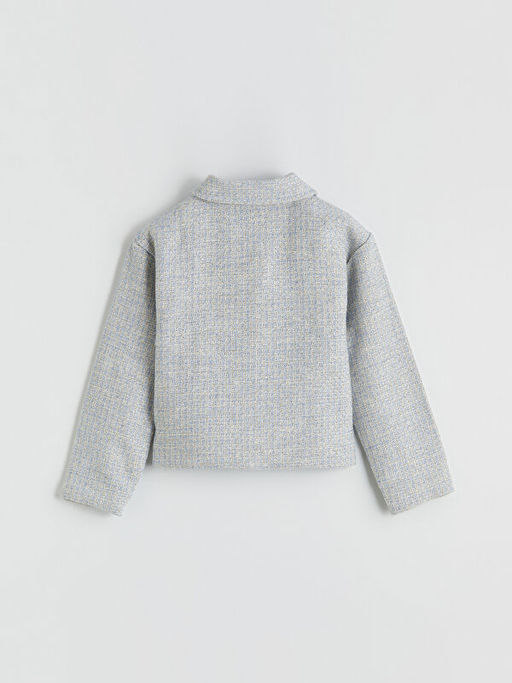 G?mlek Yaka K?z ?ocuk T?vit Ceket