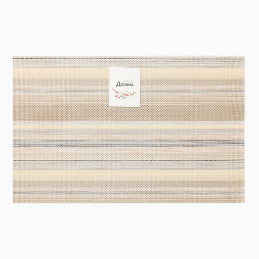 Салфетка на стол Доляна, цв.бежевый, 45*30см