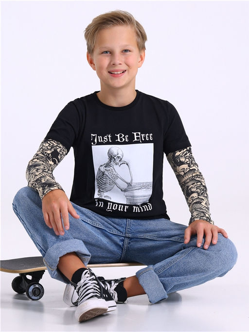 лонгслив 1ПДЛД4025804н - Апрель фото 2