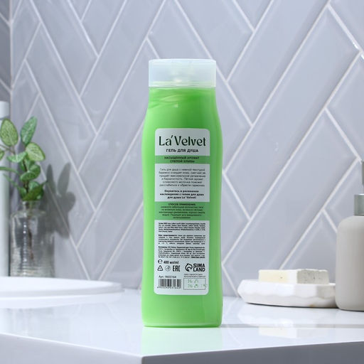 Гель для душа LaVelvet Наслаждение, аромат спелой оливы, 400 мл - Beauty fox фото 2
