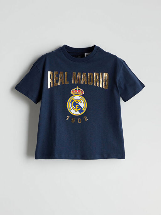 Real Madrid Bask?l? Penye Erkek ?ocuk Ti??rt
