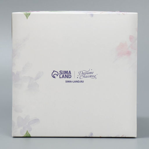 Цена за 5 шт. Коробка под маленький торт, кондитерская упаковка, Венок, 15?15?18 см