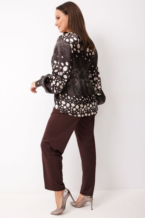 Блуза BegiModa 4146 шоколад