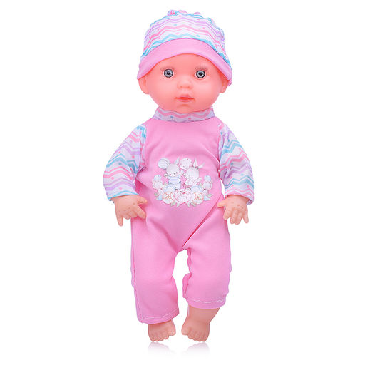Одежда для пупса "Мой пупсик. Зайчик" (шапочка, комбинезон)