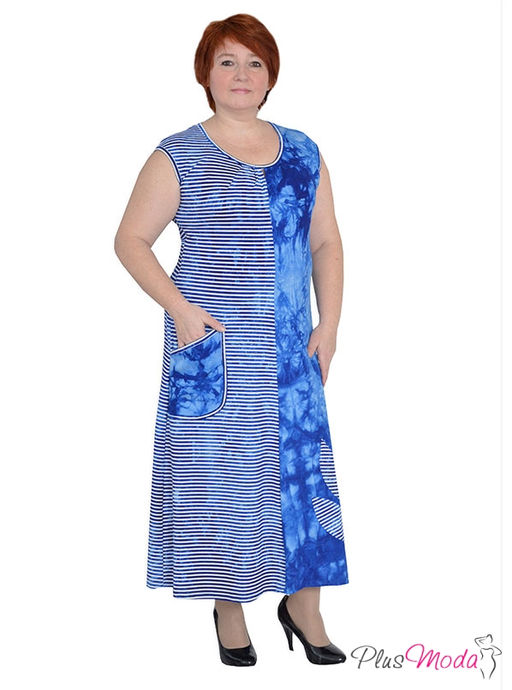 Платье Модель №216 размеры 44-80 - Plusmoda фото 2