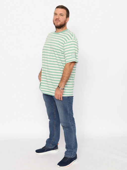 CRB wear/CWLM 60374-37 Футболка мужская,зеленый/Ex.Cherubino  фото 3