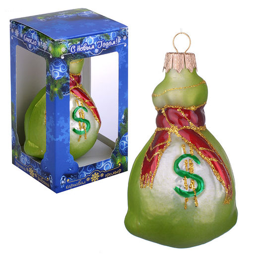 Елочное украшение Денежный мешок Ф230 - Коломеев фото 5