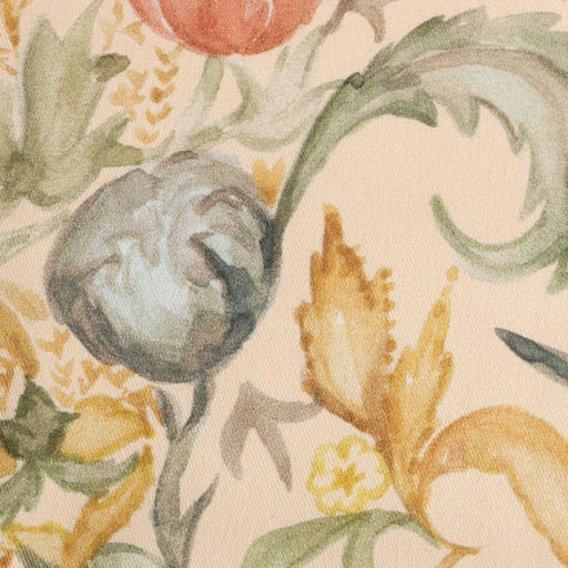 Скатерть Этель Floral pattern d=148 см с ГМВО, 100% хлопок, саржа 190 гр/м2  фото 5