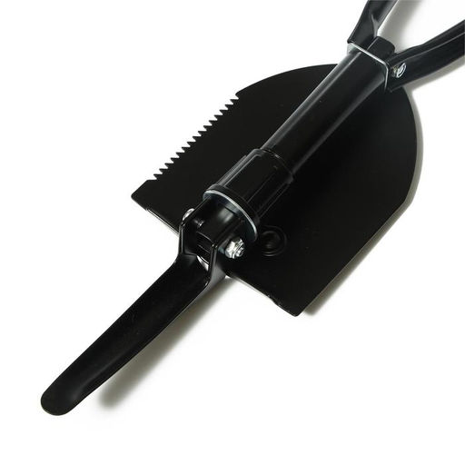 Лопата туристическая, L=47 см, складная, пилка, металлический черенок, с ручкой, в чехле, Greengo