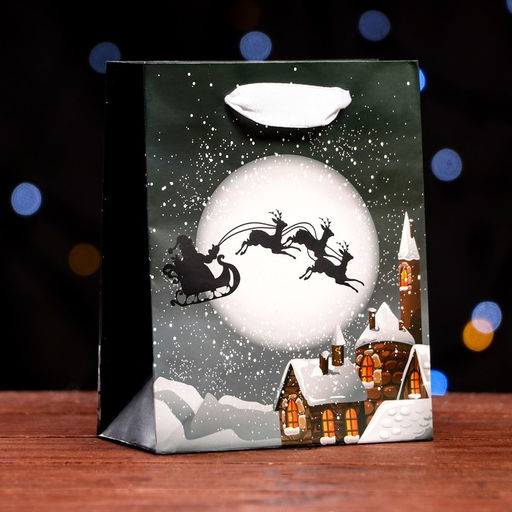 Цена за 12 шт. Пакет ламинированный Волшебная ночь 11,5 х 14,5 х 6 см - Simaland фото 5