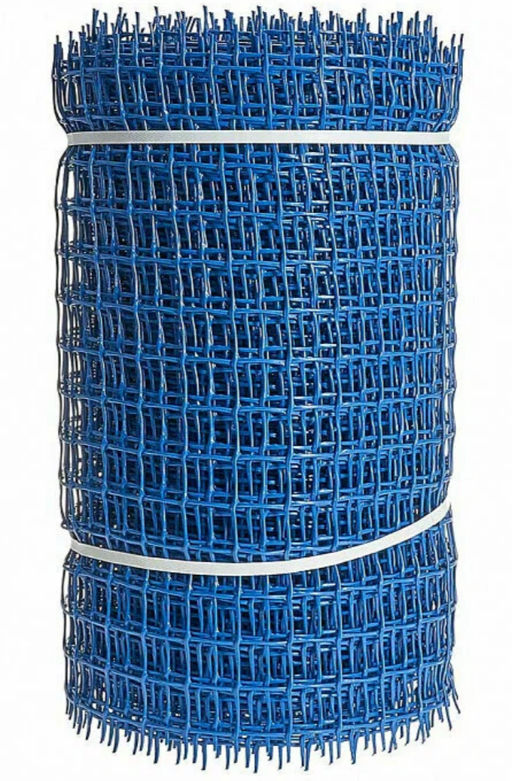 Садовая сетка квадратная 33х33 (0,5х20) ПРОФИ синий