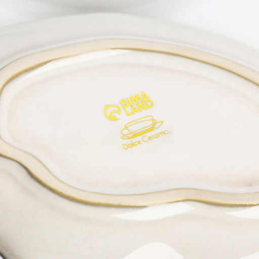 Соусник Морская ракушка, 8 х 13 см, 25 мл градиент - Dolce Ceramo. фото 3