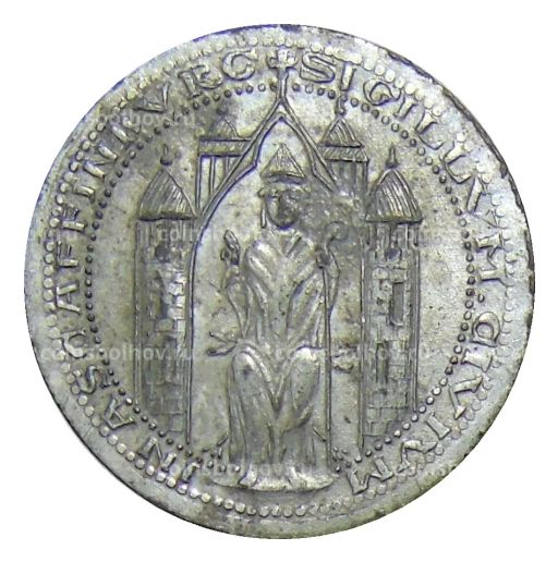 10 пфеннигов 1917 года .германия  Нотгельд  Ашаффенбург