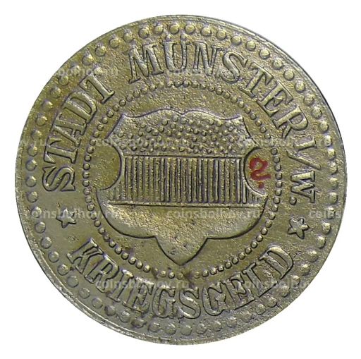 25 пфеннигов 1918 года Германия  Нотгельд Мюнстер