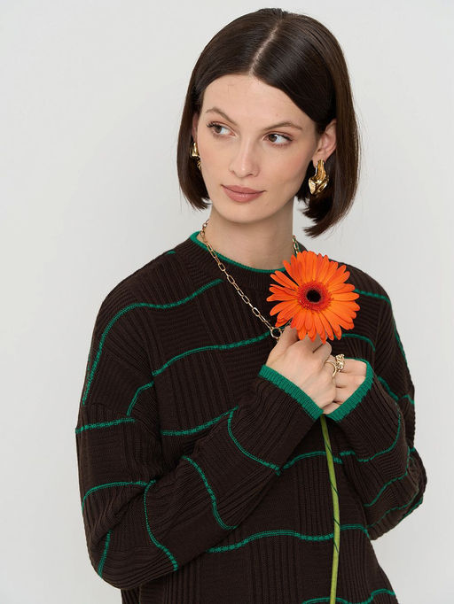 Джемпер Vay 5242-41477 из шерсти и полиамида  фото 2