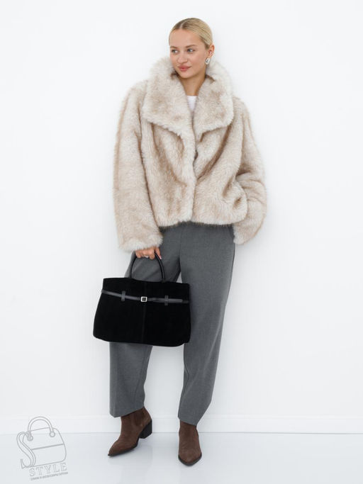 Сумка женская кожаная 990172NN black Natale Navetta  в Новосибирске