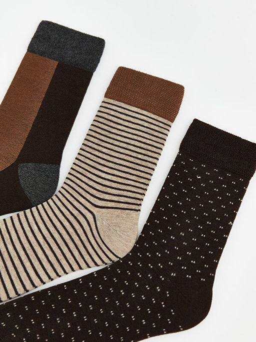 Desenli Erkek Soket ?orap 5li