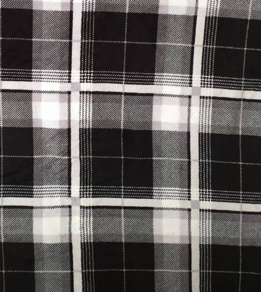 Плед велсофт Клетка 1,5-спальный - Luteks фото 2