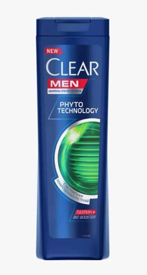 CLEAR шампунь 400мл Муж PHYTOTECHNOLOGY