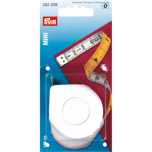 PRYM 282209 Рулетка Mini 150 см 1 шт в блистере шкала в см