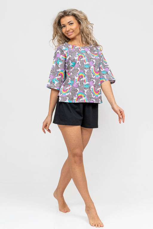 Костюм домашний женский Натали 36719 хлопок  фото 4