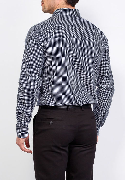 Сорочка мужская длинный рукав GREG 223/137/06/Z/1 STRETCH  фото 3