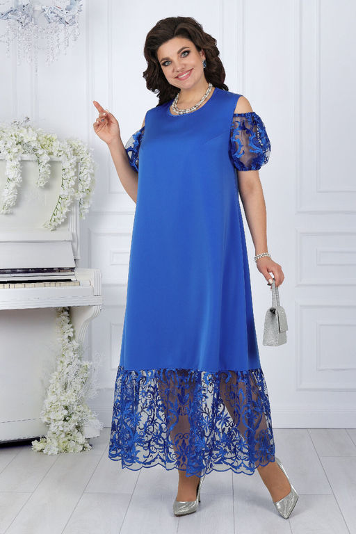 Платье Ninele 7431-Р темно-синий - Mira fashion фото 470