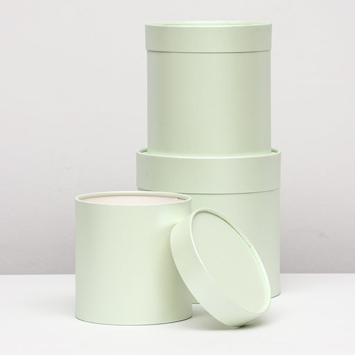 Набор коробок 3 в 1 без окна, мятный 21 х 21 - 16 х 16 см - Simaland фото 3